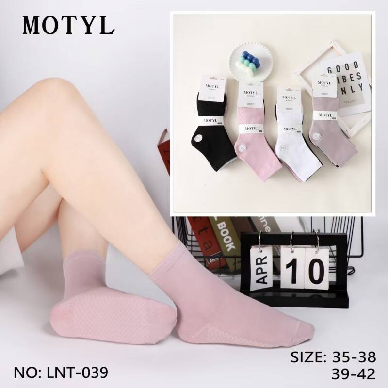 Skarpety damskie Roz 35-42, Mix kolor Paczka 40 szt